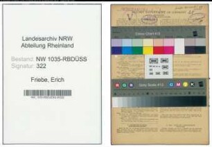Entnazifizierung Erich Friebe , geb. 15.07.1911 (Steiger)