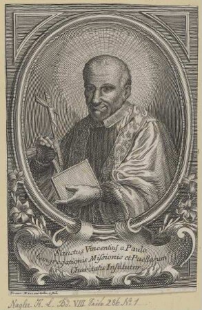 Bildnis des Vincentius a Paulo