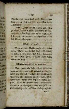Mutter-Rauch.
