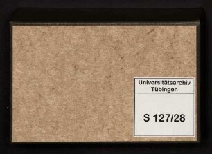 Stammbuch Johanna K[ohl?]