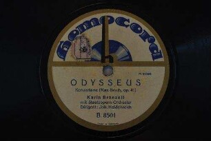 Odysseus : Konzertarie (op. 41) / (Max Bruch)