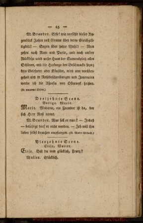 Dreizehnte Scene