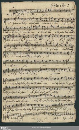 Cantus Chori 1.