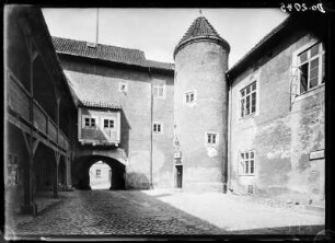 Rastenburg (Ketrzyn/Polen). Ordensburg. Burghof