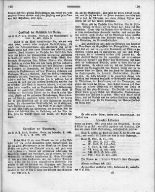 Handbuch der Geschichte der Natur / von H[einrich] G. Bronn, Professor. - Stuttgard : Schweizerbarth. - [Bd.] I, 1841