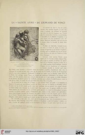 14: La "Sainte Anne" de Léonard de Vinci