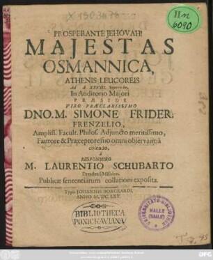 Maiestas Osmannica