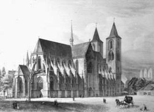 Halberstadt, Dom St. Stephanus und St. Sixtus, graphische Darstellung, Lucanus