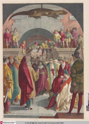 [Susanna vor dem Propheten Daniel; Susanna before Daniel]