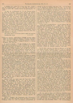 605-607 [Rezension] Schlatter, Theodor, Adolf Schlatters Rückblick auf seine Lebensarbeit