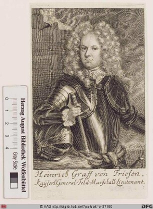 Bildnis Julius Heinrich von Friesen (1702 Graf)