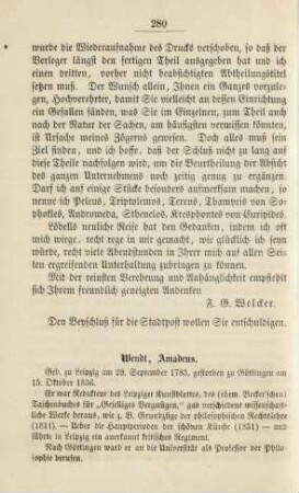 Wendt, Amadeus