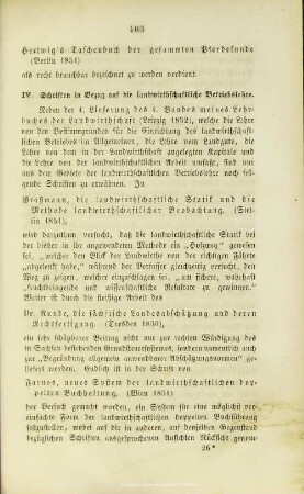 XVIII.2.4. Schriften in Bezug auf die landwirthschaftliche Betriebslehre