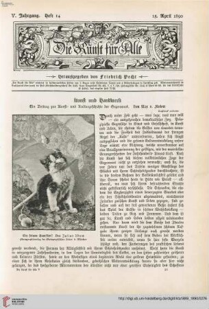 Heft 14 (15. April 1890)