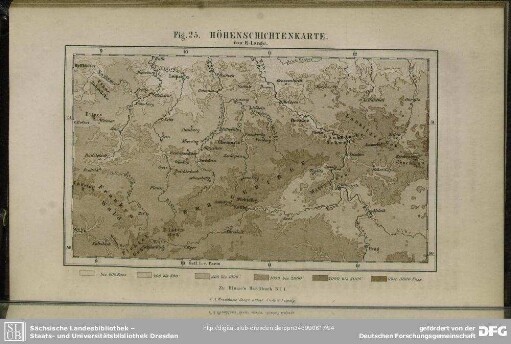 Fig. 25. Höhenschichtenkarte