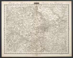 Theil von Böhmen (Prag) [Topographisch-militairische Charte von Teutschland]