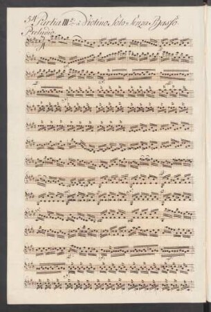 Partiten; vl; E-Dur; BWV 1006