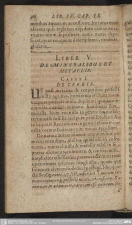 Liber V. De Mineralibus Et Metallis