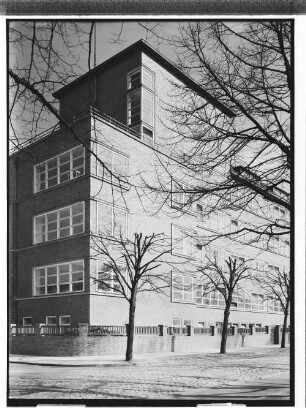 Schule Uferstraße (Hamburg-Hohenfelde): Teilansicht : SchumacherWV Nr. 267