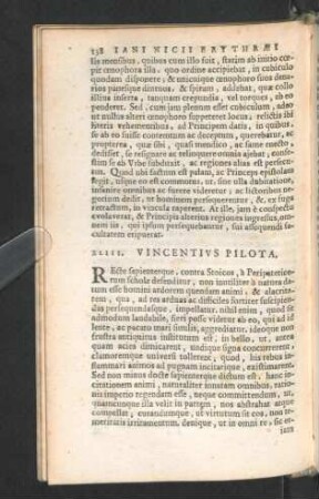 XLIII. Vincentius Pilota.