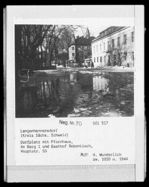 Dorfplatz, Langenhennersdorf