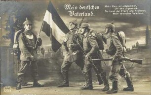 Mein deutsches Vaterland - Mein Herz ist entglommen [...]