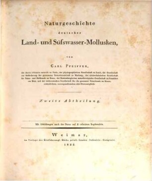 Naturgeschichte deutscher Land- und Süsswasser-Mollusken. 2
