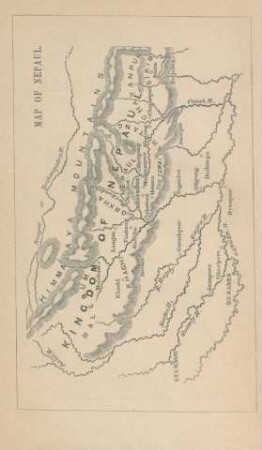 Map of Nepaul