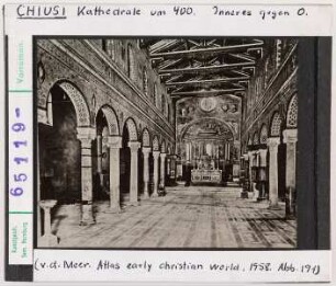 Chiusi: Kathedrale, Inneres gen Osten