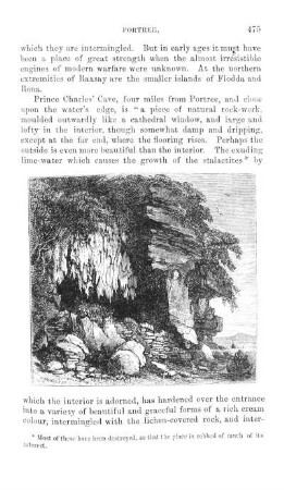Prince Charles' Cave, Skye.