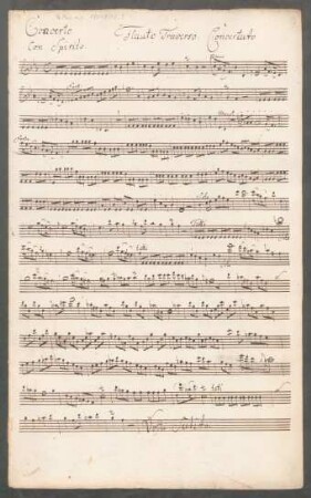 Flauto traverso concertato