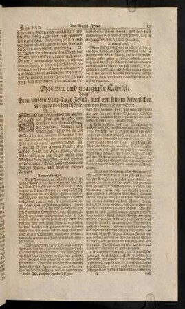 97-105, Das vier und zwanzigste Capitel