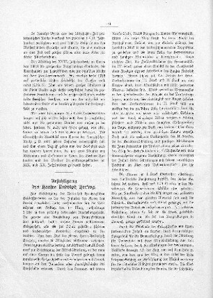 Besichtigung des Hauses Rudolph Hertzog
