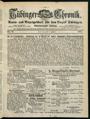 101-126, 9. Februar (Nro. 26) - 16. Februar (Nro. 31) (Nro. 28 fehlt)