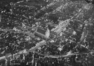 Altstadt von Zerbst : Blickrichtung Südosten