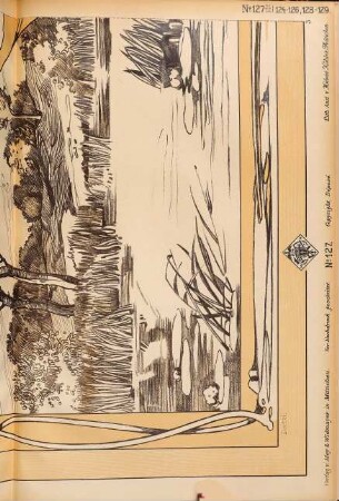 Musterblätter für Holzbrand-Malerei. 127. [1895]