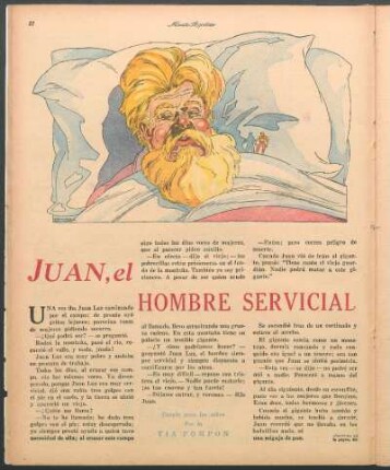Juan, el hombre servicial : Cuento para los niños por la Tía Pompón