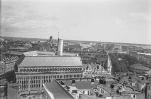 Stadtansicht : Panoramablick über Helsinki