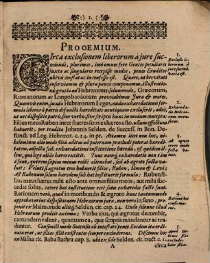 Discursus Academicus De Matrimonio, Lege Salica Contracto, Germanice : Occasione Text. II. Feud. XXIX. = Von der Vermählung zur Lincken Hand