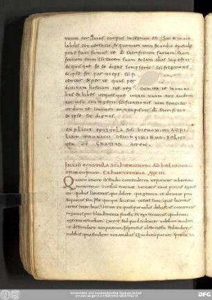 [Ad Heliodorum monachum. CSEL 54, Nr. 14
