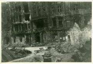 Ruinen in Berlin kurz nach Kriegsende