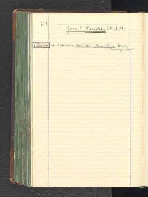 Gertrud Altrichter (09.12.1911)