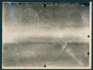 Foto der Stellungen südlich von Riencourt-lès-Cagnicourt bei Arras (Luftbild)