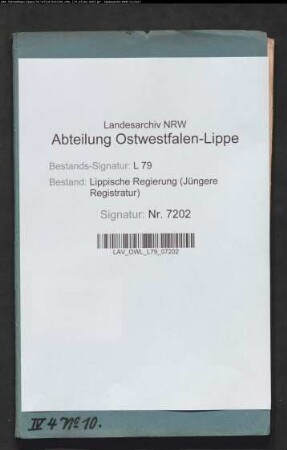 Grenze zwischen der Stadt Lemgo und dem Amt Brake