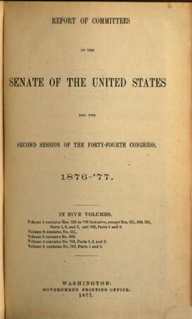 Senate documents. [292.] 1876/77, Vol. 2 = Congress 44, Sess. 2