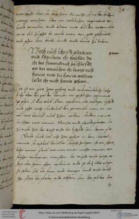 Predigt 31/Mt 18-24