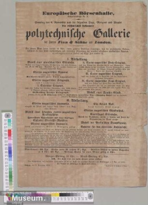 polytechnische Gallerie