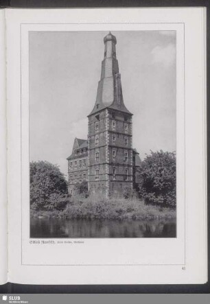 Schloß Raesfeld, Kreis Borken, Westfalen