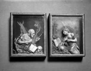 Zyklus von Berufsständen, Andachtsbildern und Jahreszeitenbildern — Büßende Maria Magdalena