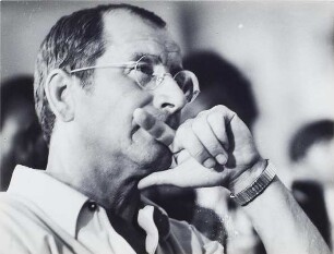 Willi Sitte : Portraitaufnahme während der X. Weltfestpiele der DDR vom 28. Juli bis 5. August 1973